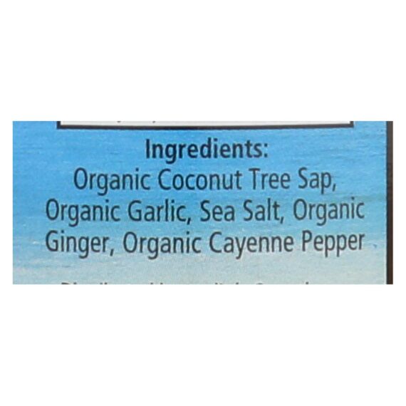 Coconut Secret, Coconut Aminos Garlic Sauce, Case Of 12, 10 Fl Oz. - Image 3
