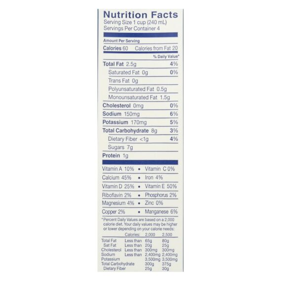 Almond Breeze, Almond Milk, Original, Case Of 12, 32 Fl Oz. - Image 2