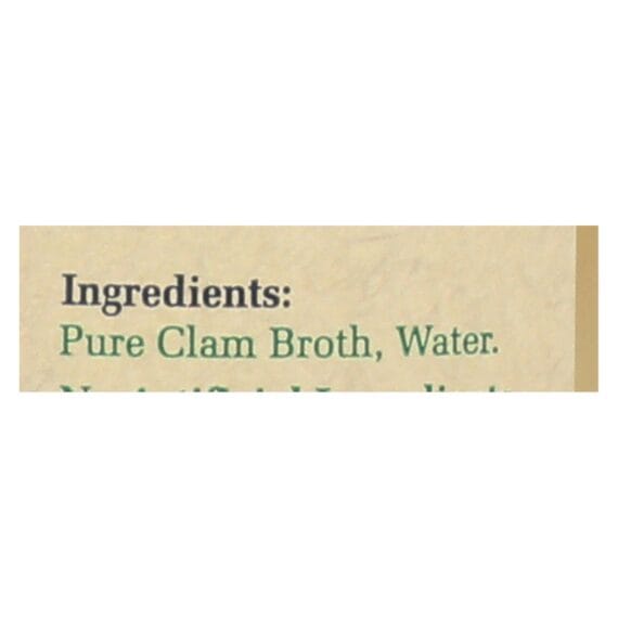 Bar Harbor, Clam Juice, Case Of 12, 8 Fl Oz. - Image 3