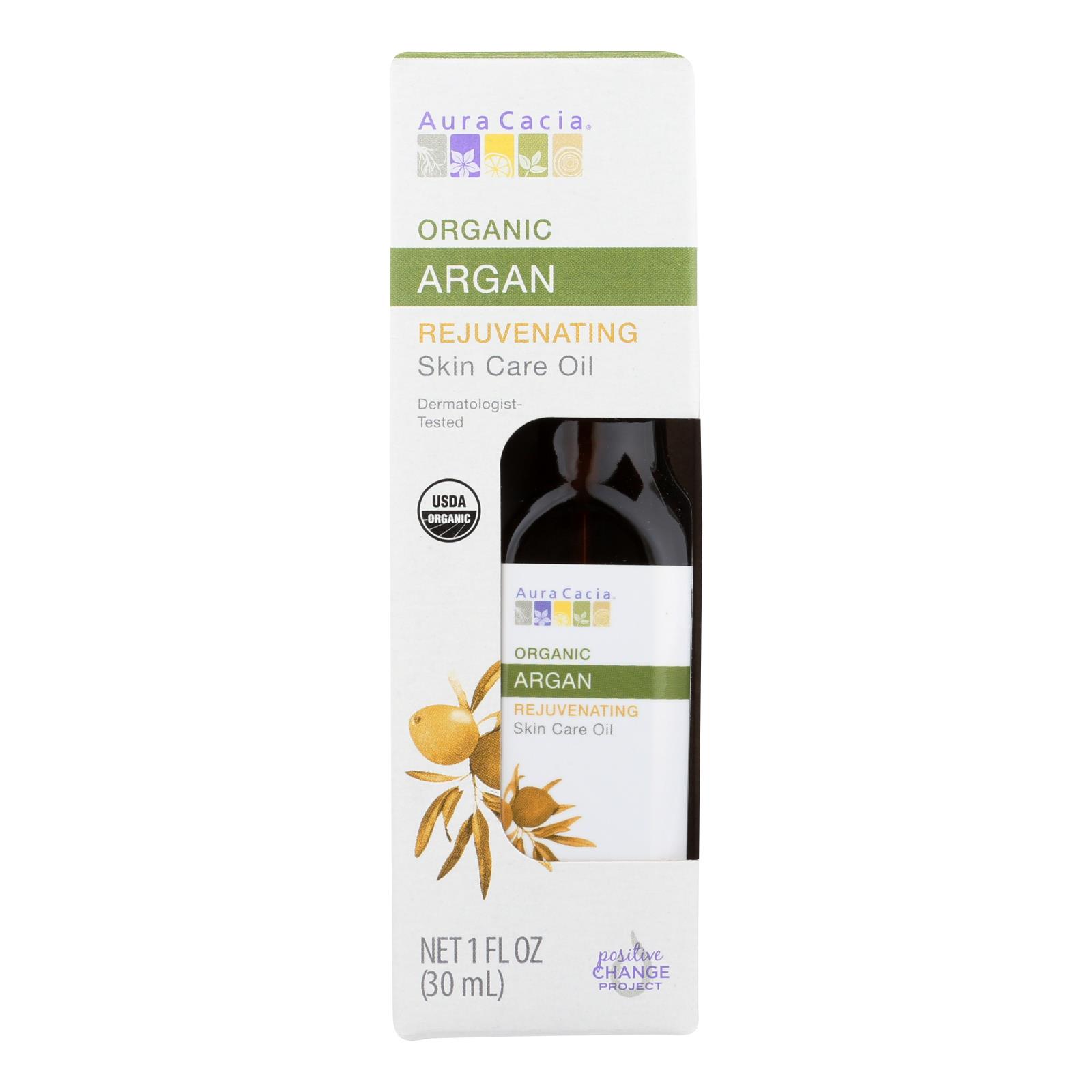Aura Cacia, Organic Skincare Oil, Argan, Case Of 3, 1 Fl Oz