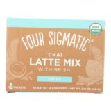 Four Sigmatic, Chai Latte, Organic Turkey Tail And Reishi, 10 Ct