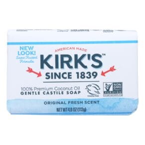 Kirk's Natural Original Castile Soap, 4 Oz