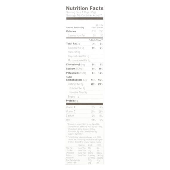 Barbara's Bakery, Morning Oat Crunch Cereal, Original, Case Of 12, 14 Oz. - Image 3