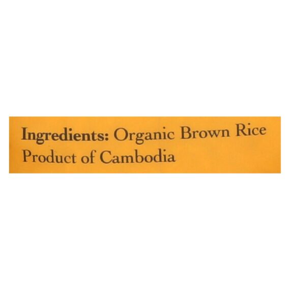 Lotus Foods Organic, Rice, Brown, Jasmine, Case Of 6, 30 Oz - Image 3