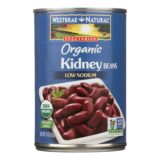 Westbrae Foods Organic Kidney Beans, Case Of 12, 15 Oz.