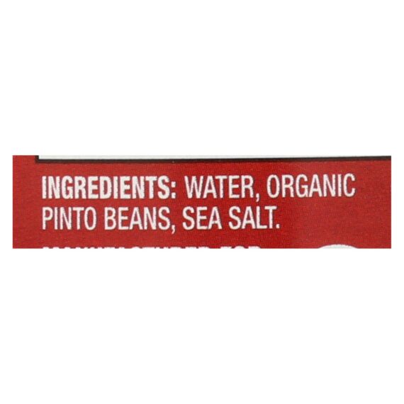 Westbrae Foods Organic Pinto Beans, Case Of 12, 15 Oz. - Image 3