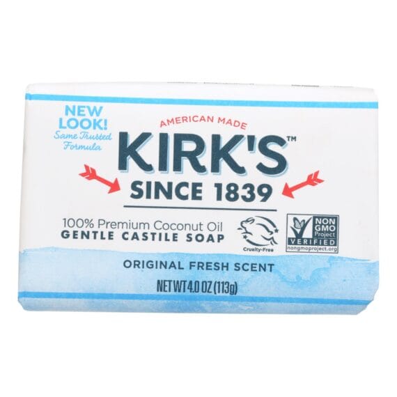 Kirk's Natural Original Castile Soap, 4 Oz - Image 5