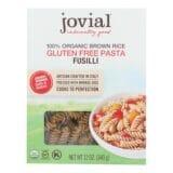 Jovial, Pasta, Organic, Brown Rice, Fusilli, 12 Oz, Case Of 12