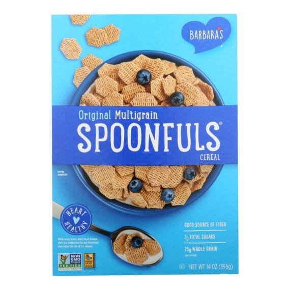 Barbara's Bakery, Spoonfuls Cereal, Multigrain, Case Of 12, 14 Oz.