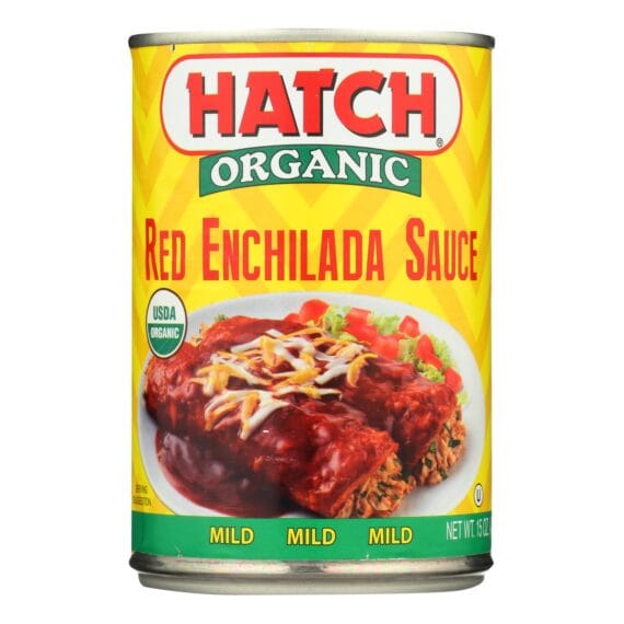Hatch Chili Hatch Red Enchilada Sauce, Enchilada, Case Of 12, 15 Fl Oz.