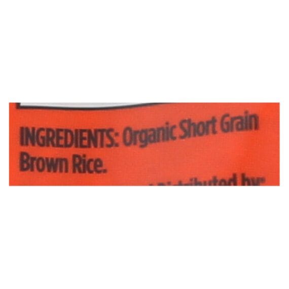 Lundberg Family Farms Organic Short Grain Brown Rice, Case Of 6, 2 Lb. - Image 2