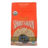 Lundberg Family Farms Organic Short Grain Brown Rice, Case Of 6, 2 Lb.