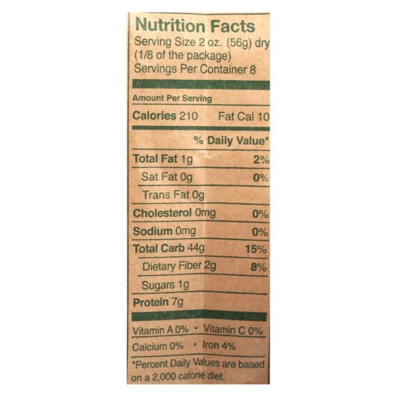 Montebello Organic Pasta, Tagliatelle, Case Of 12, 1 Lb. - Image 2