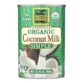 Native Forest Organic Coconut Milk, Pure And Simple, Case Of 12, 13.5 Fl Oz