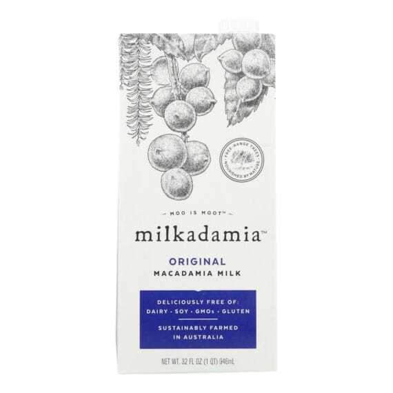 Milkadamia Milk, Original, Case Of 6, 32 Fl Oz.