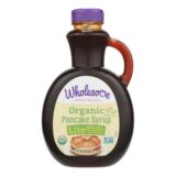 Wholesome Sweeteners Organic Syrup, Pancake Lite, Case Of 6, 20 Fl Oz