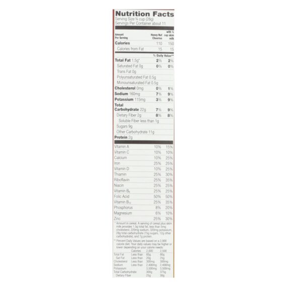 General Mills, Cereal Cheerios Honey Nut, Case Of 12-10.8 Oz - Image 3