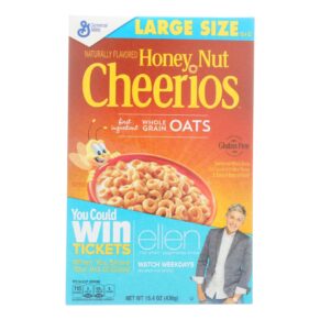 General Mills, Cereal Cheerios Honey Nut, Case Of 10-15.4 Oz