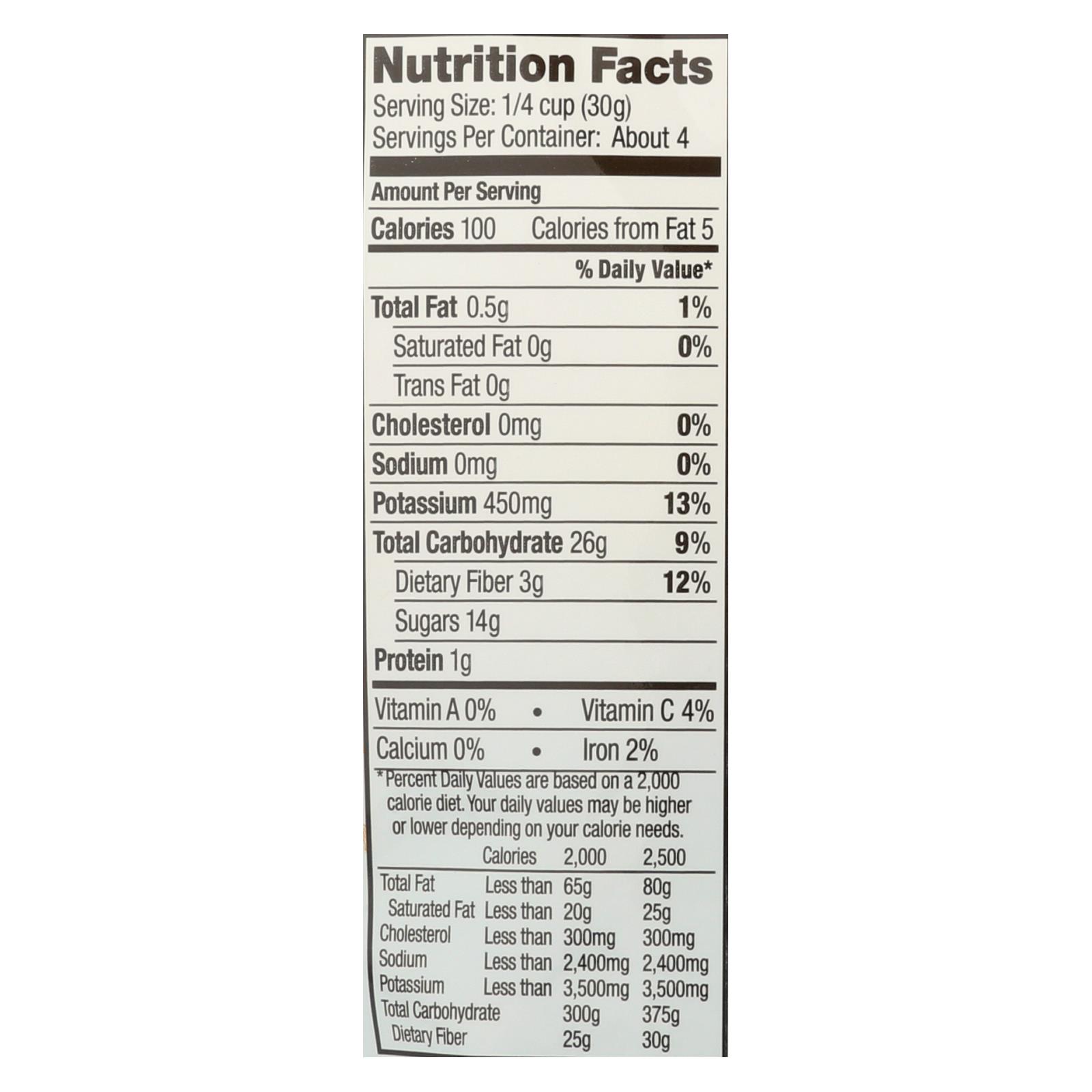 Made In Nature Bananas, Organic, Dried, Case Of 6, 4 Oz - Image 2
