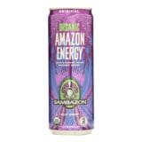 Sambazon Organic Amazon Energy Drink, Original, Case Of 12, 12 Fl Oz
