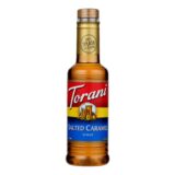 Torani, Coffee Syrup, Salted Caramel, Case Of 4, 12.7 Fl Oz.