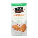 So Delicious Dairy Free Almond Milk Beverage,unsweetened, Case Of 6, 32 Fl Oz