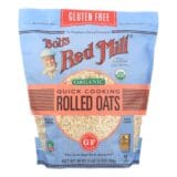 Bob's Red Mill, Organic Quick Cooking Rolled Oats, Gluten Free, Case Of 4-28 Oz