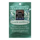 One With Nature Dead Sea Mineral Salt Bath, Soothing, Case Of 6, 2.5 Oz.