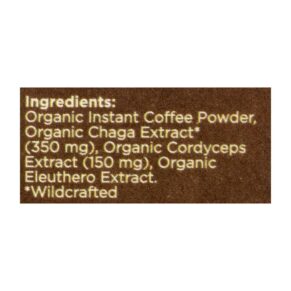 Four Sigmatic, Mushroom Coffee, Cordycep And Chaga, 10 Ct