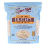 Bob's Red Mill, Rolled Oats, Extra Thick, Case Of 4-32 Oz.