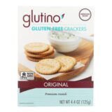 Glutino Original Crackers, Case Of 6, 4.4 Oz.