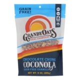 Grandy Oats Organic Granola, Chocolate Chunk Coconola, Case Of 6, 9 Oz