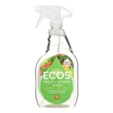 Earth Friendly Fruit And Vegetable Wash, Case Of 6, 22 Fl Oz.