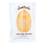 Justin's Nut Butter Squeeze Pack, Peanut Butter, Classic, Case Of 10, 1.15 Oz.