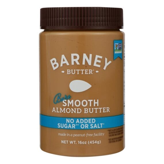 Barney Butter, Almond Butter, Bare Smooth, Case Of 6, 16 Oz.