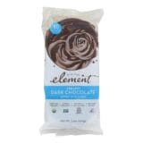 Element Organic Dipped Rice Cakes, Dark Chocolate, Case Of 6, 3.5 Oz