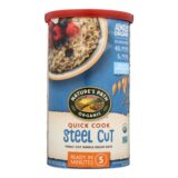 Nature's Path Oats, Organic, Steel Cut, Quick, Case Of 6, 24 Oz