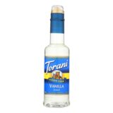 Torani, Coffee Syrup, Sugar Free Vanilla, Case Of 4, 12.7 Fl Oz.