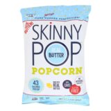 Skinnypop Popcorn Popcorn, Real Butter, Case Of 12, 4.4 Oz