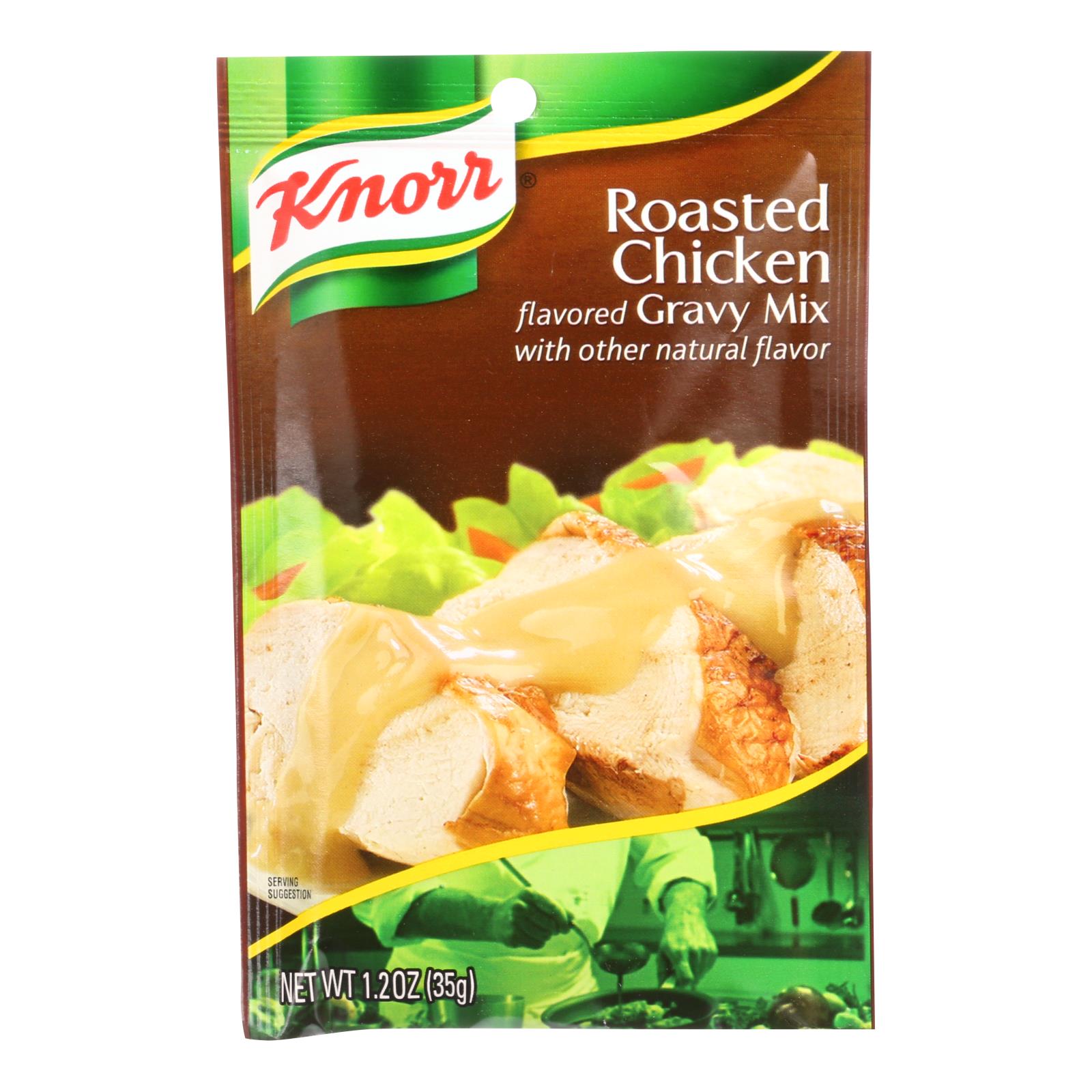 Knorr Gravy Mix, Roasted Chicken, 1.2 Oz, Case Of 12