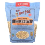 Bob's Red Mill, Thick Rolled Oats, Gluten Free, Case Of 4-32 Oz.