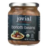Jovial, 100 Percent Organic Borlotti Beans, Case Of 6, 13 Oz