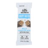 Little Secrets Crispy Wafer, Milk Chocolate With Sea Salt, Case Of 12, 1.4 Oz.
