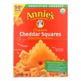 Annie's Homegrown Cheddar Squares Cheddar Squares, Case Of 6, 11.25 Oz