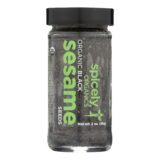 Spicely Organics, Organic Sesame, Black, Case Of 3, 2 Oz.