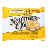Newman's Own Organics Creme Filled Cookies, Vanilla, Case Of 6, 13 Oz.