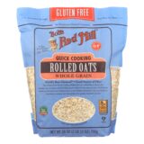 Bob's Red Mill, Quick Cooking Rolled Oats, Gluten Free, Case Of 4-28 Oz.
