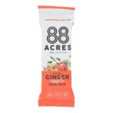 88 Acres, Bars, Apple And Ginger, Case Of 9, 1.6 Oz.