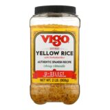 Vigo Yellow Rice, U-selct, Case Of 4, 2 Lb.