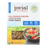 Jovial, Einkorn Penne Rigate, Whole Grain, Case Of 12, 12 Oz.